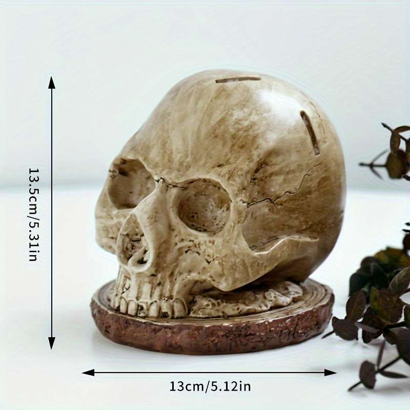 1pc Skull Knife Holder for Kitchen Storage Skull Knife Holder Kitchen Decorations Horror Ki