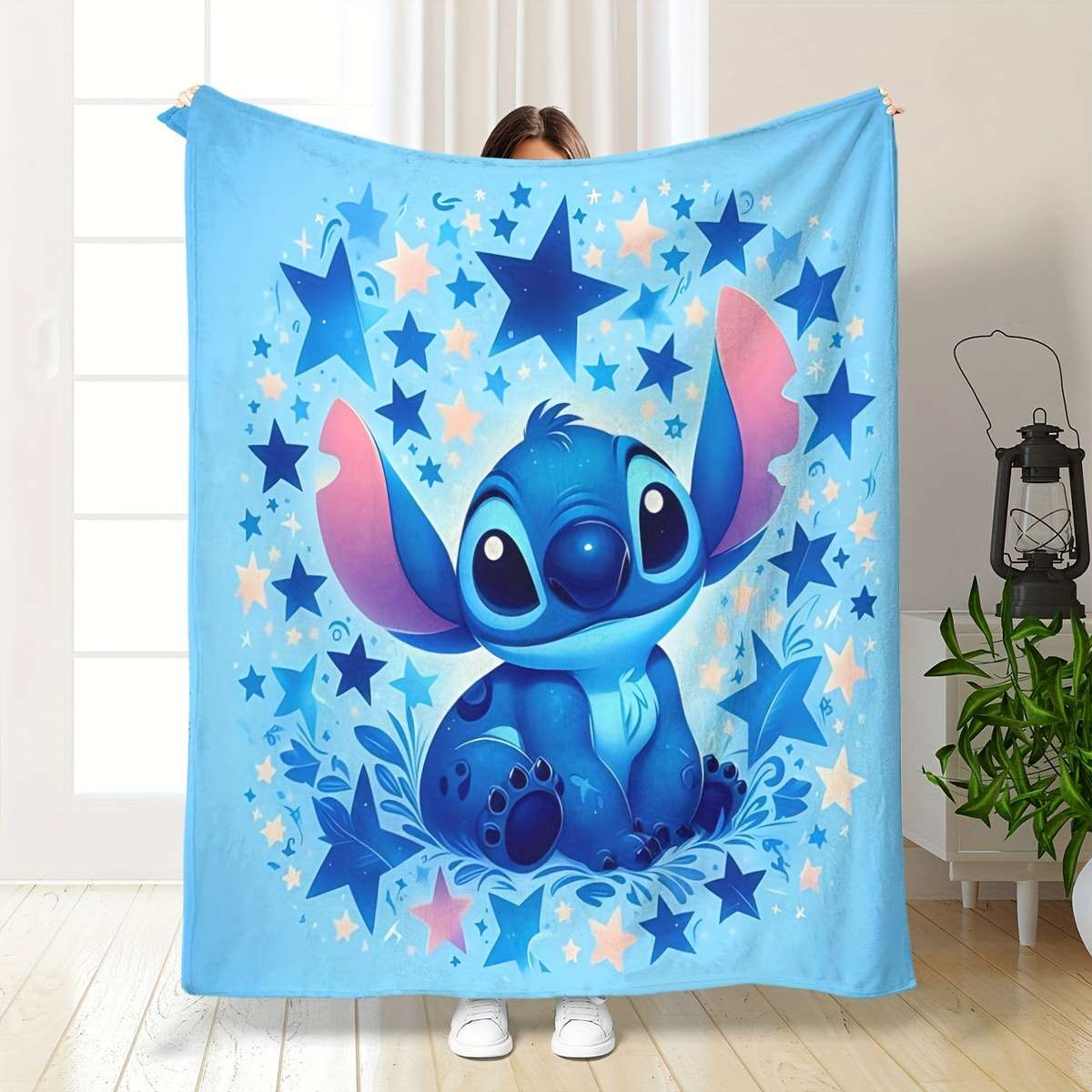 Blanket Color Tangerine size 152.4cm X 203.2cm
