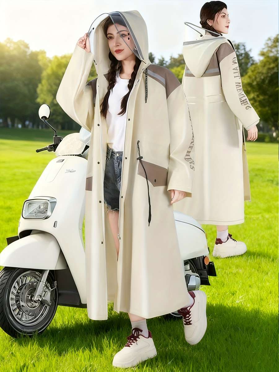 Raincoat Apricot Size Asian L
