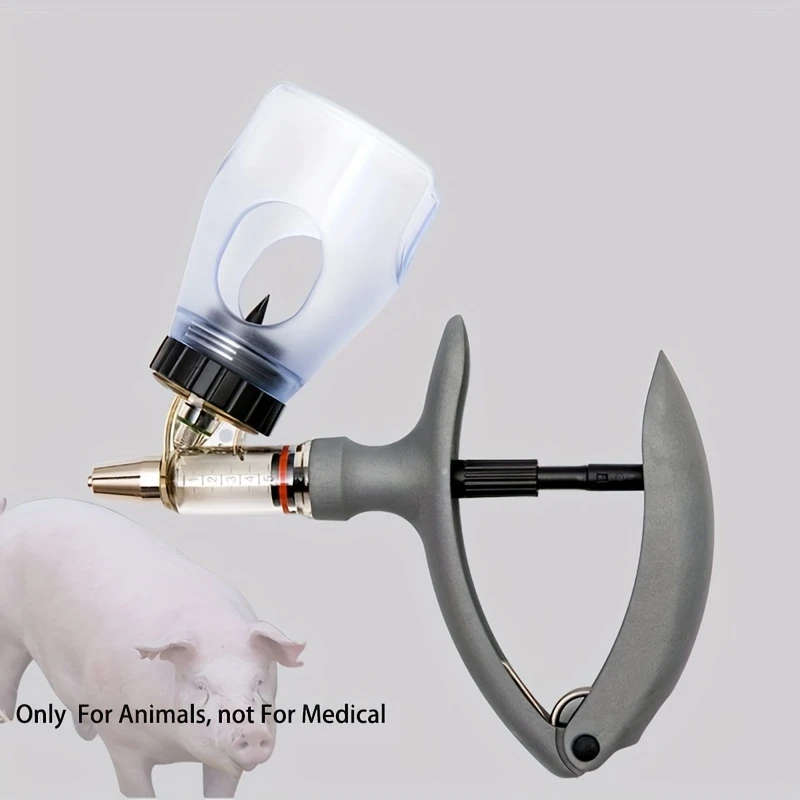 1pc Automatic Continuous Livestock Syringe