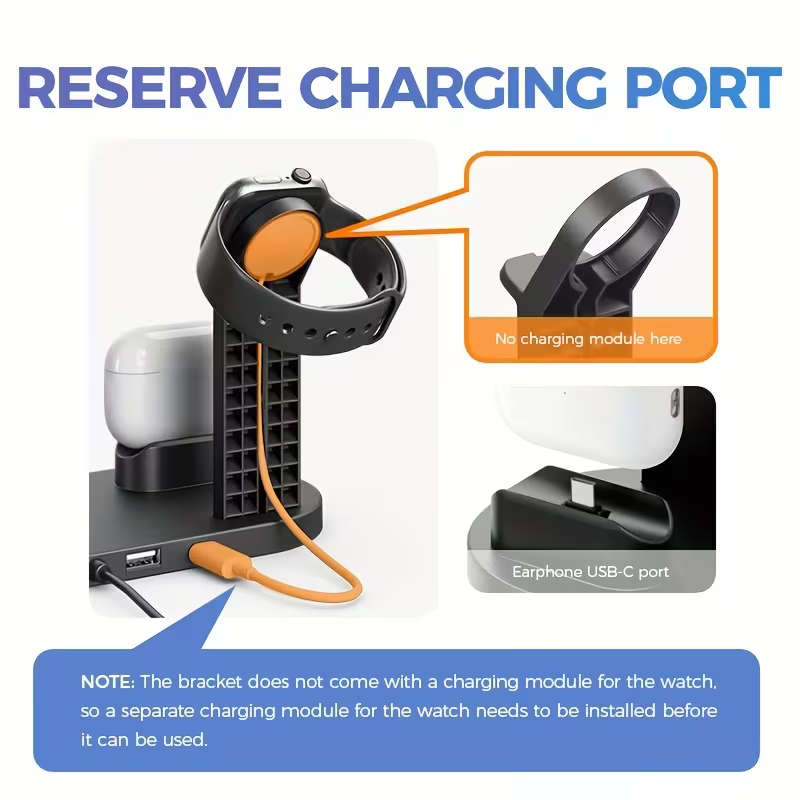 15W Fast Charging, Wireless Charging Station
