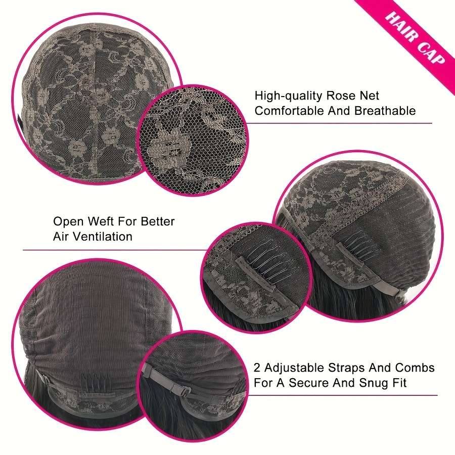 1Pc 1B 10.16cm Fashion Design Wig