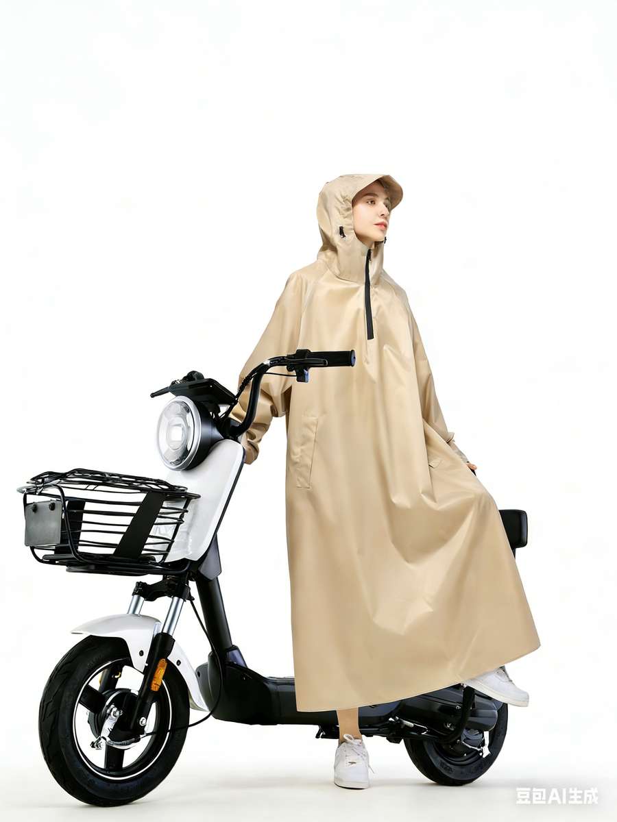 Raincoat White Size 2Xl