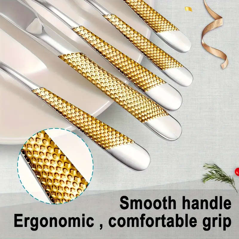 30-Piece Stainless Steel Cutlery Set