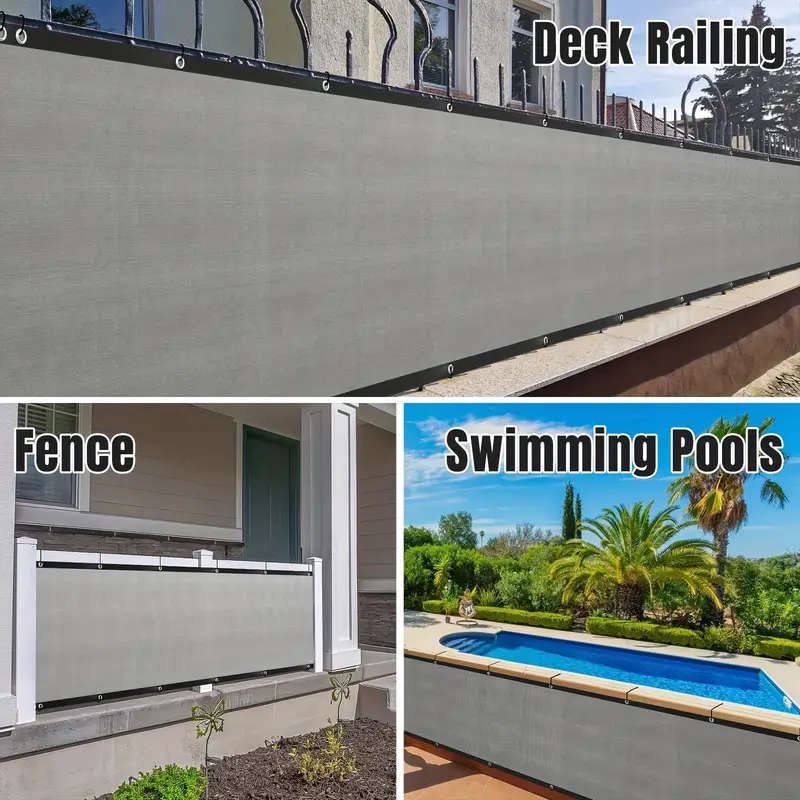 Balcony Privacy Barrier Fence 1*5M