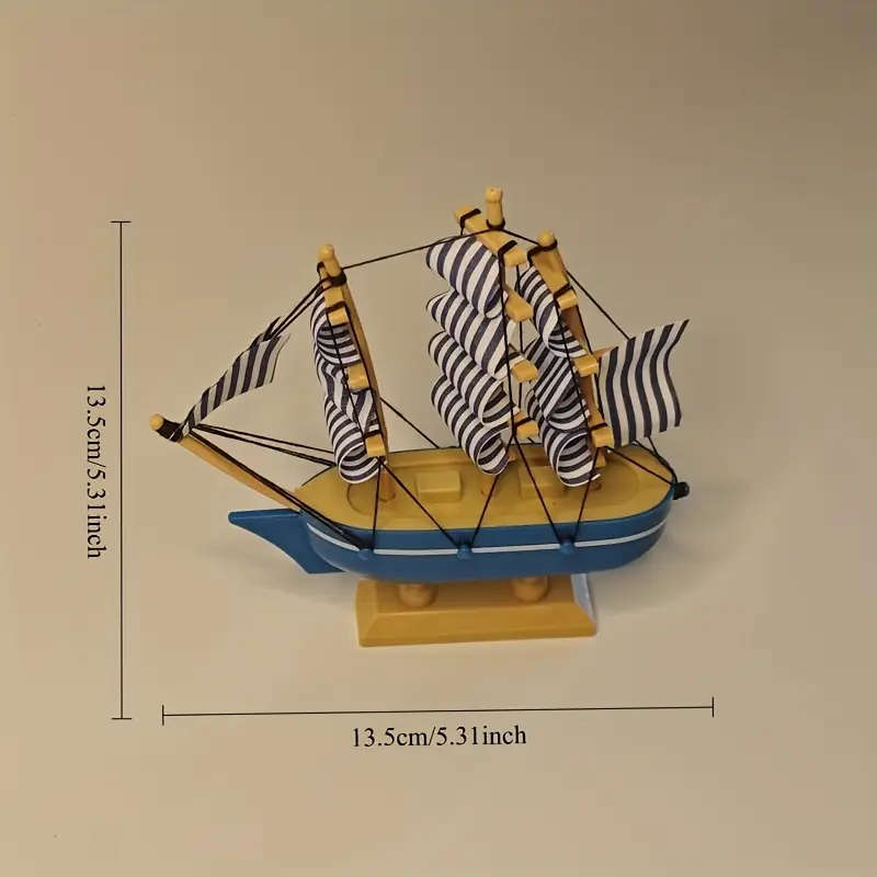 1pc Nautical Sailboat Decoration