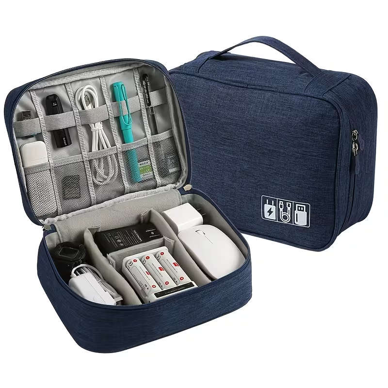 Portable Electronic Storage Bag Cosmetic Storage Pouch
