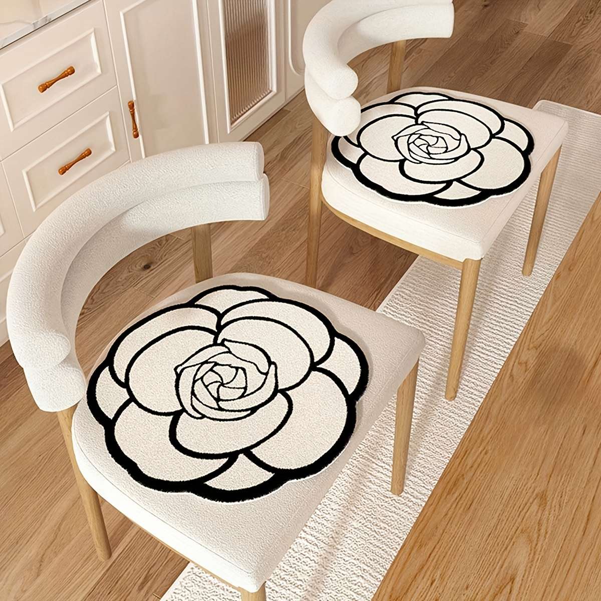 Camelli Floor Mat Closed Moon Floor Mat 41x41cm