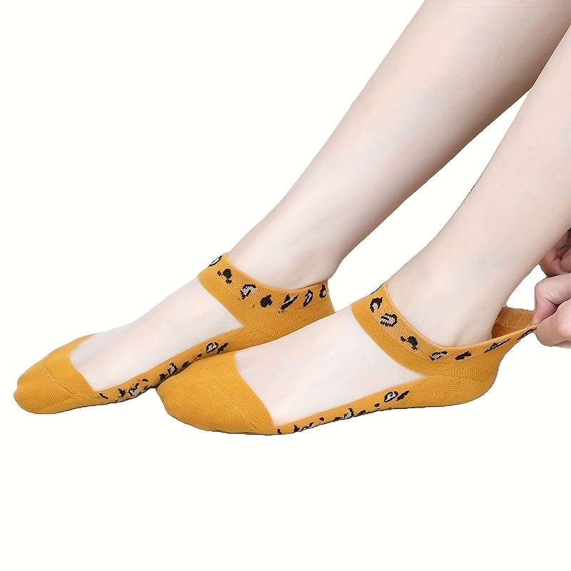 5 Pairs Mixed Color One Size High Elastic Socks