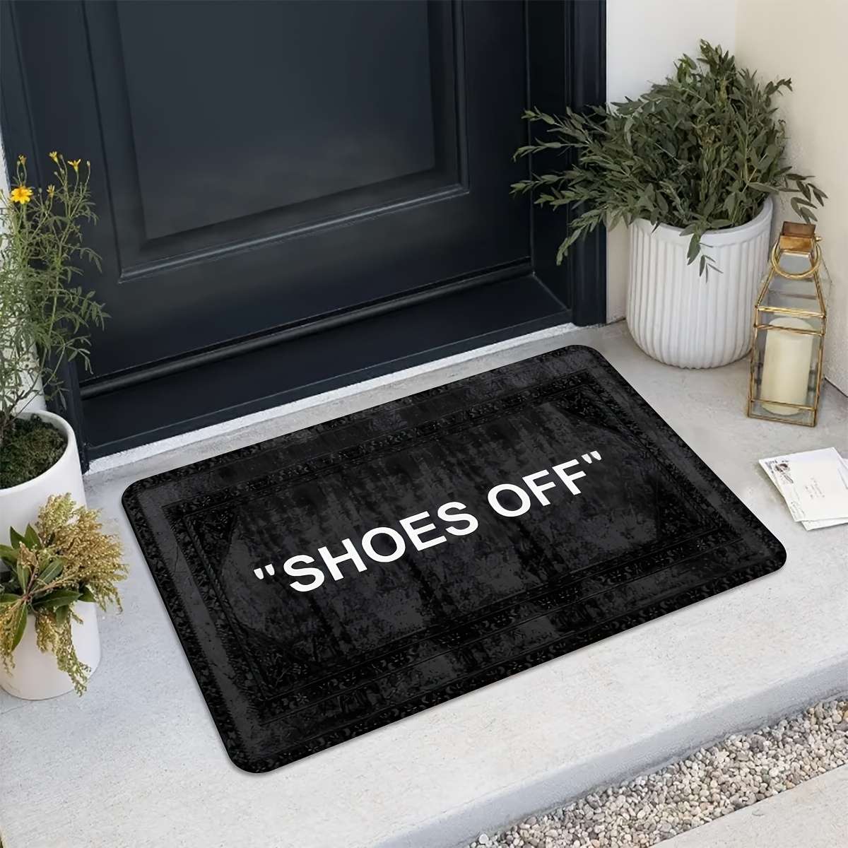 1Pc Back 19.69x31.50inch 50x80cm Floor Mat