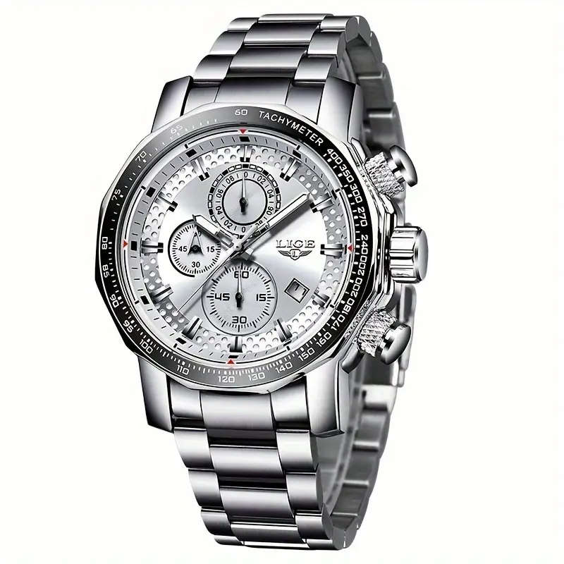 Men's Quartz Watches Black