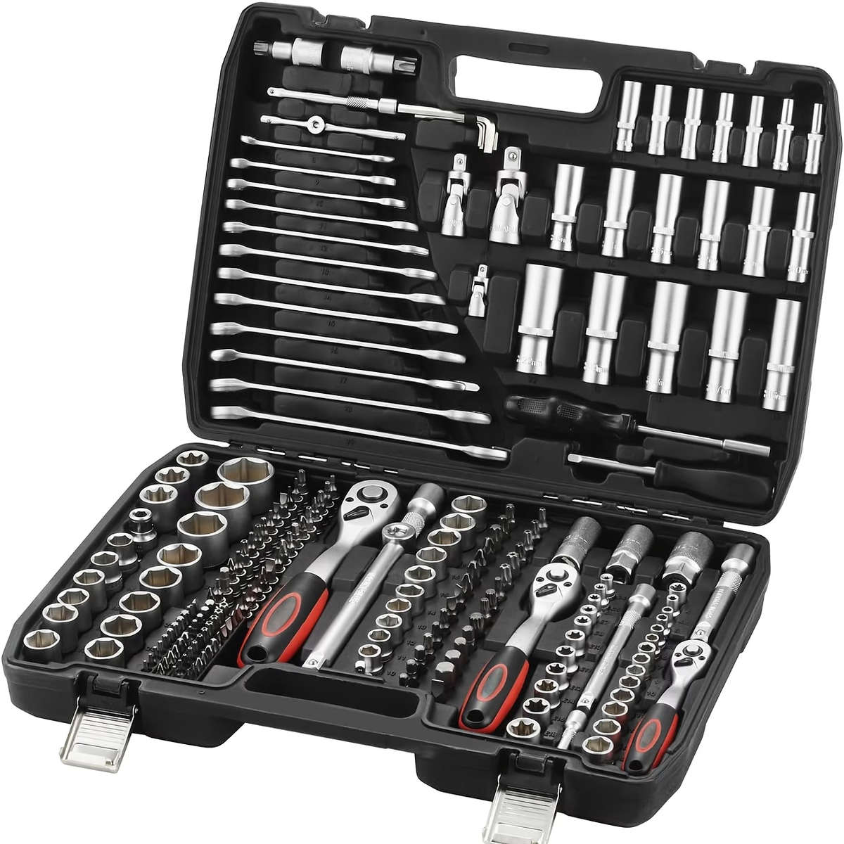 216 Piece Ratchet and Socket Set