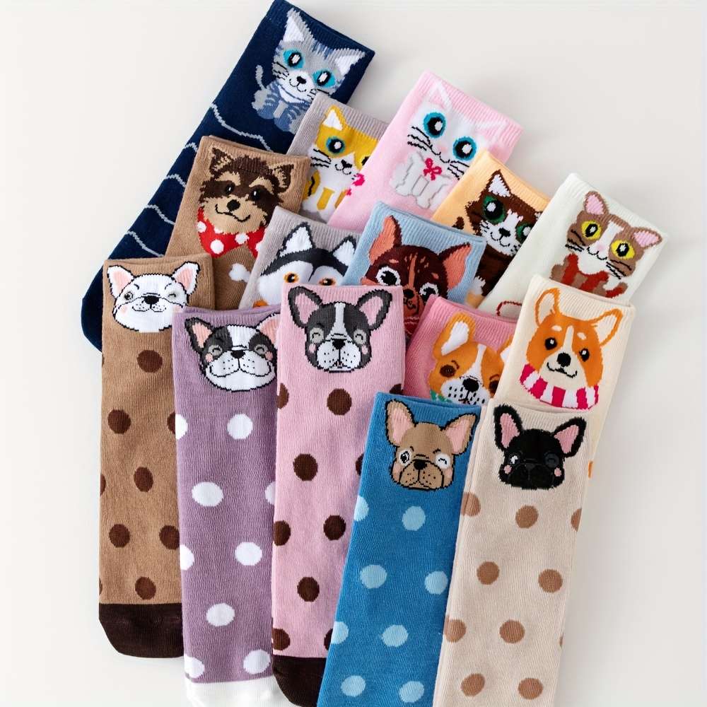 Sock Mixed Random Colors 10 Pairs One Size