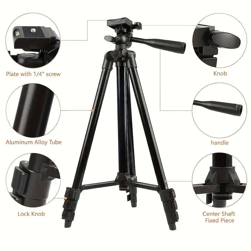 Aluminum Adjustable Tripod