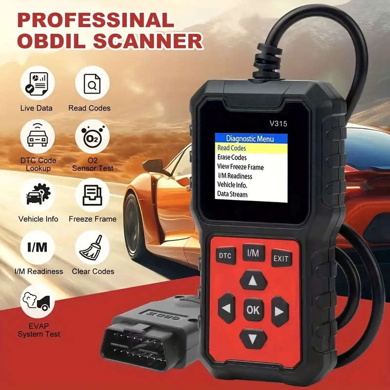 V315 OBD2 Car Diagnostic Scanner
