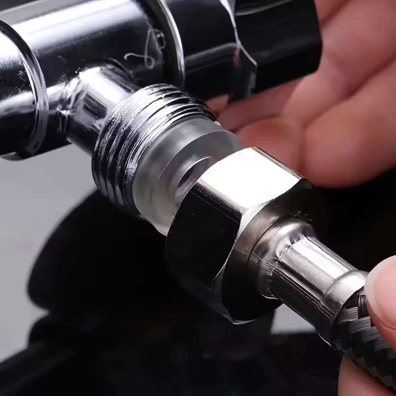 10pc Universal Silicone Faucet Sealing Washers with Locking Clips