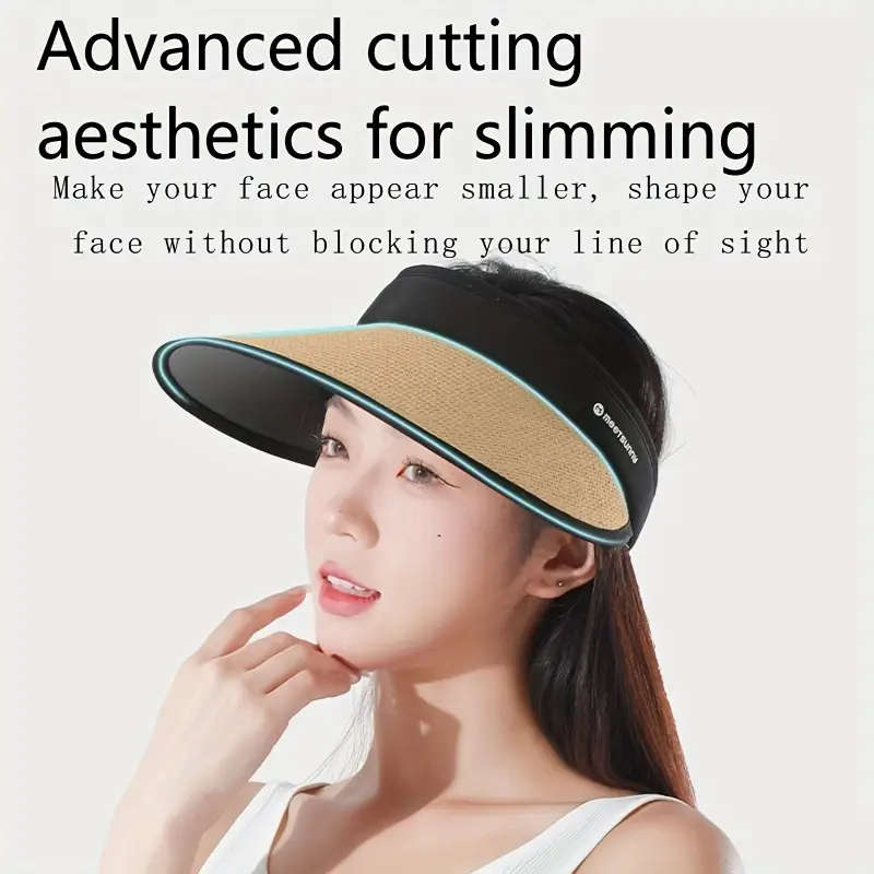 Foldable Sun Hat Beige