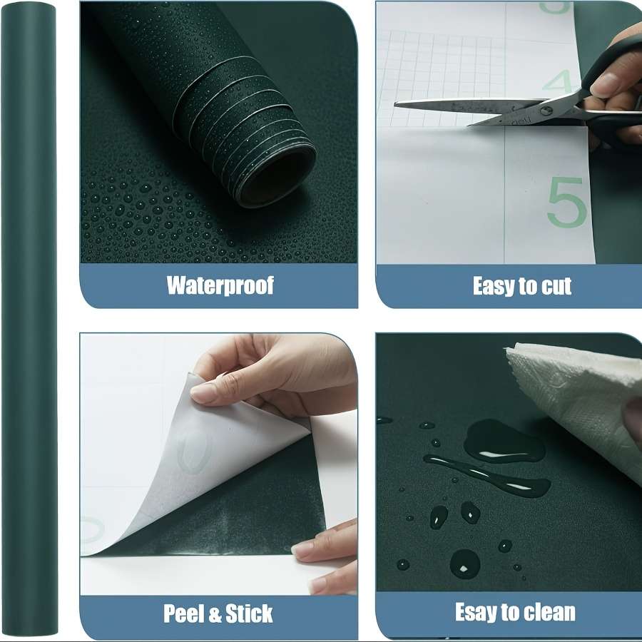 1PC Wall StickersBai Se Huang Gang Yan40cmx100cm