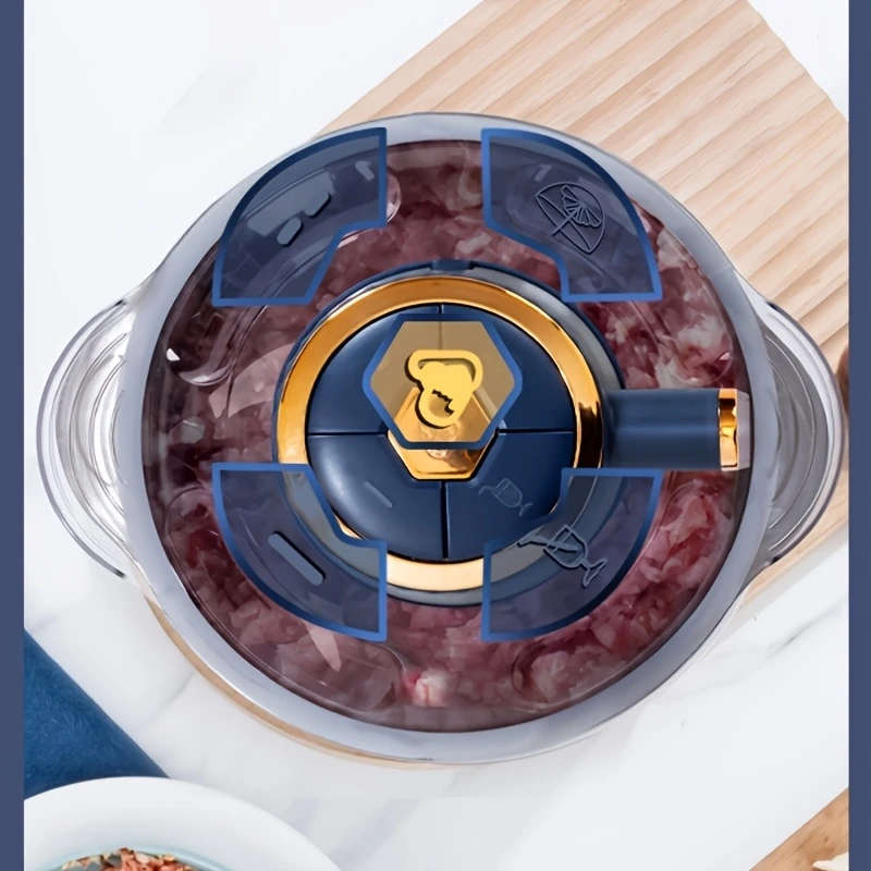 5L Multi-function Electric Chopper Food Processor