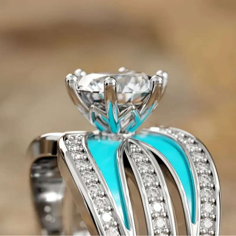 Bohemian Style Women's Wedding Ring