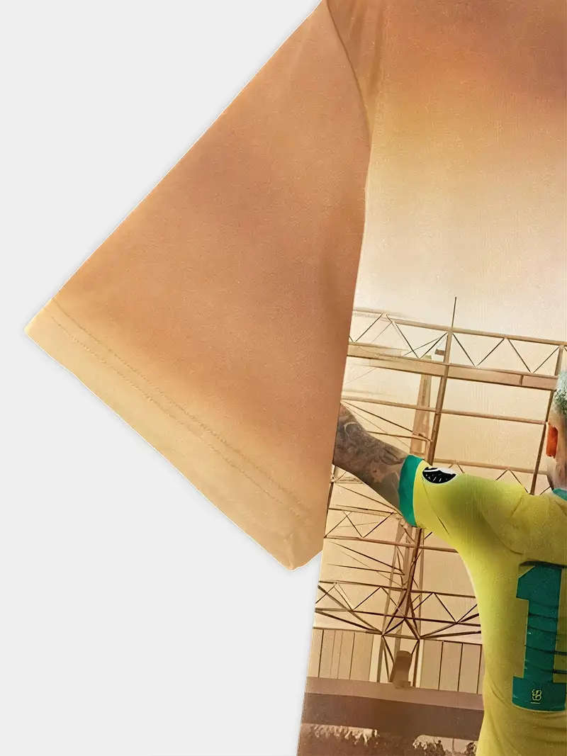 Kids Soccer T-Shirt, Crew Neck - Size: 9-10Y