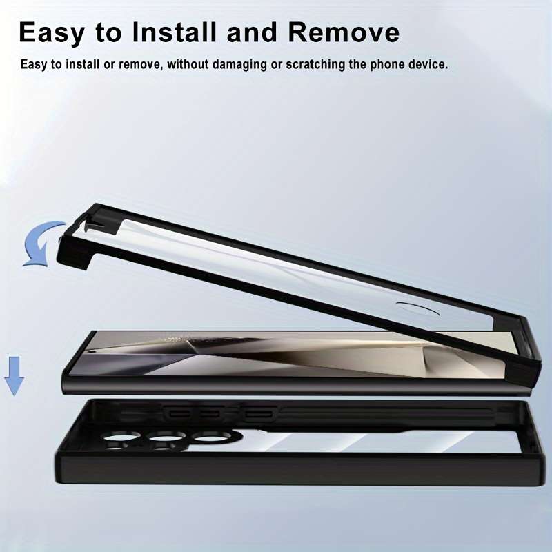 1pc Pink Red For Samsung Galaxy S25 Plus Phone Cases