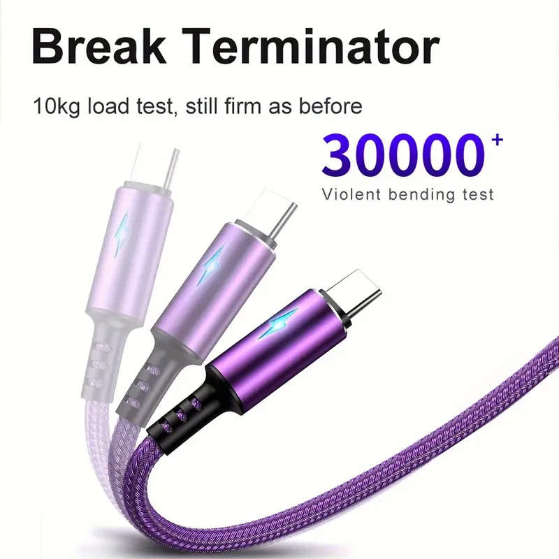 USB A to Type-C Fast Charging Cable