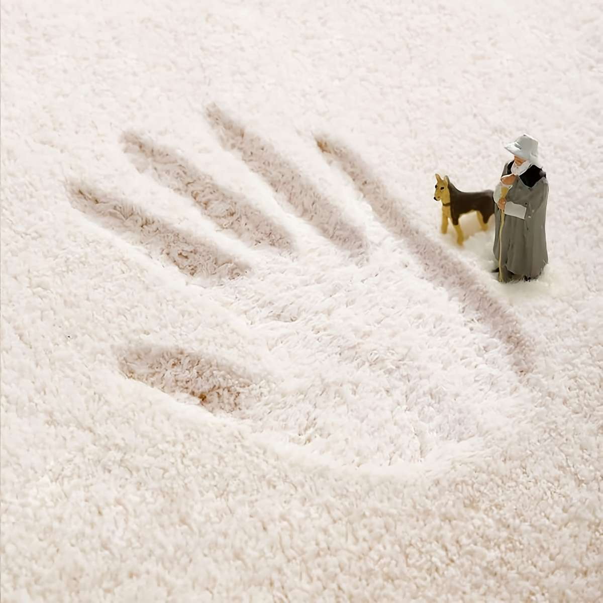 White 19.7x31.5inch 50x80cm Floor Mat