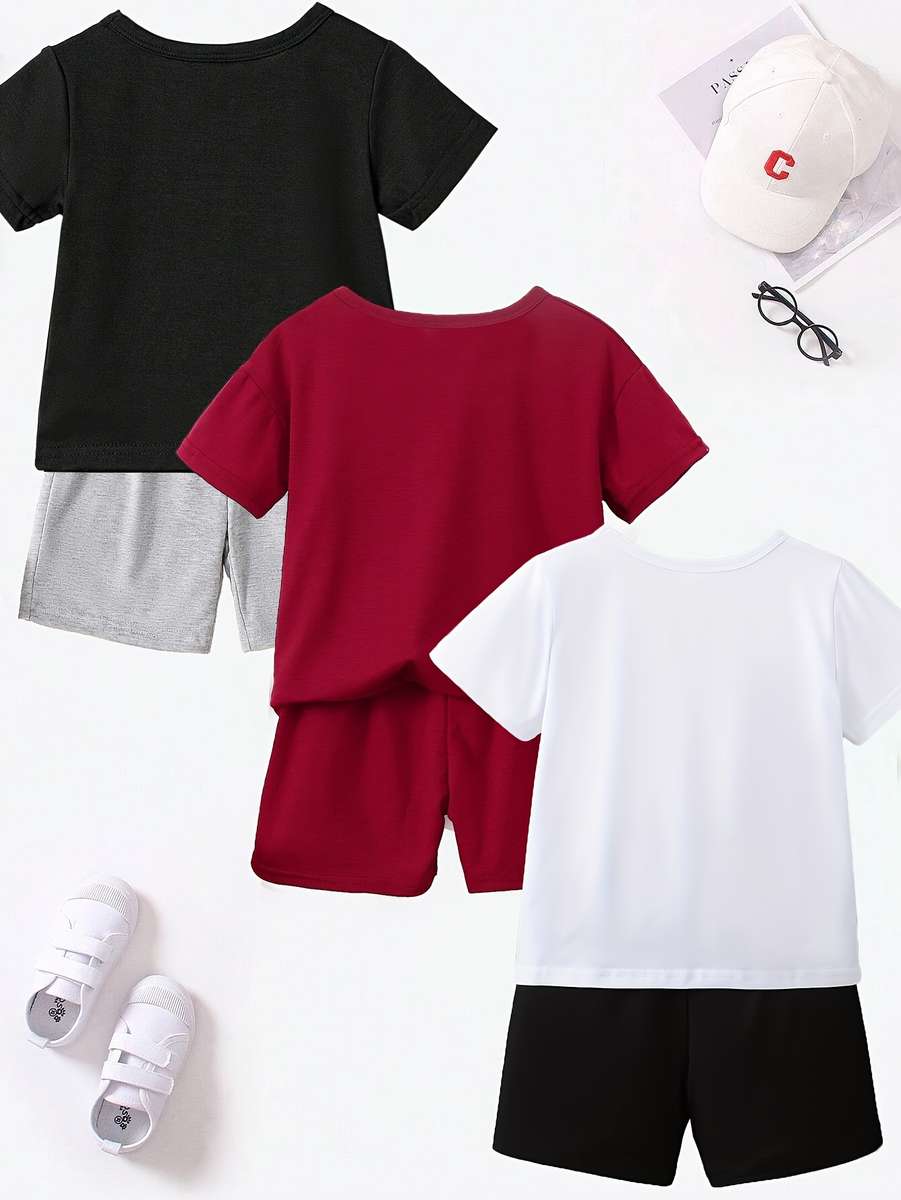 Boys T Shirt Color Mixed Color Size4-5Y