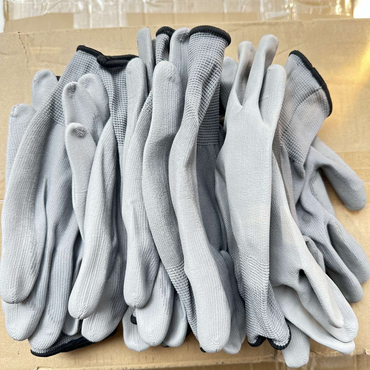 5 Pairs Size L Andpu Nylon Multi Purpose Work Gloves