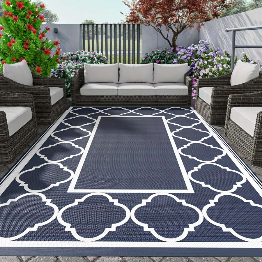 Blue 182.88x274.32cm Floor Mat