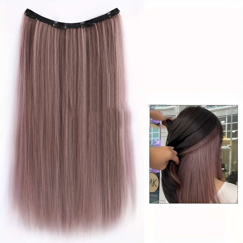 1Pc Raspberry Red 55.88cm Fashion Design Wig