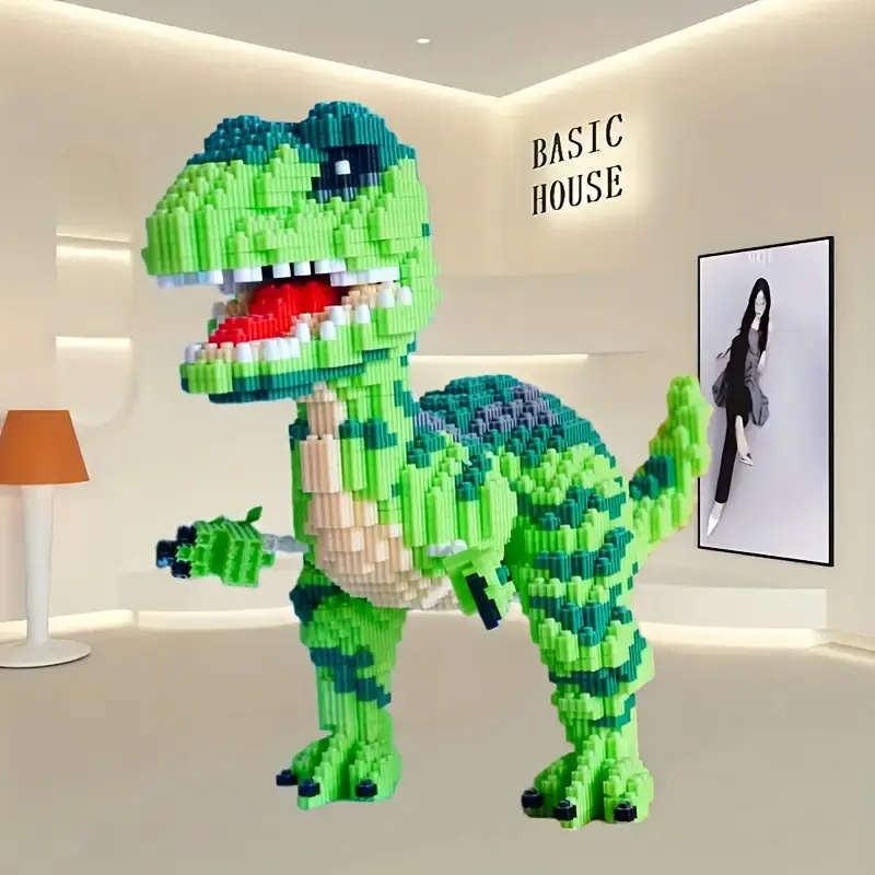 6269 Piecse Dinosaur Building Block Set - Educational 3D Puzzle, Hands-On Building Toy