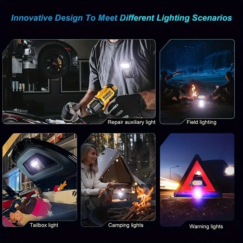 1PC Black Flashlight