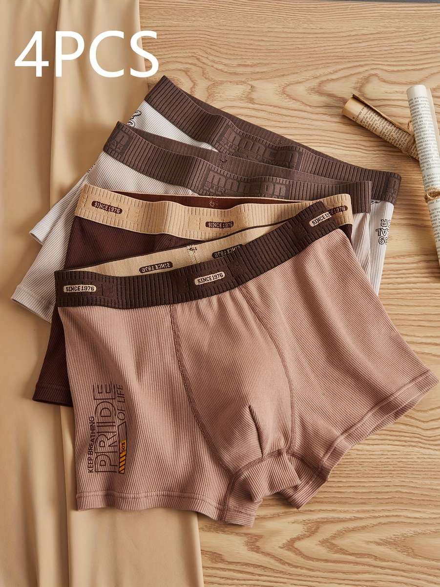 Mens Underwear Color 4 Packs Sizexl