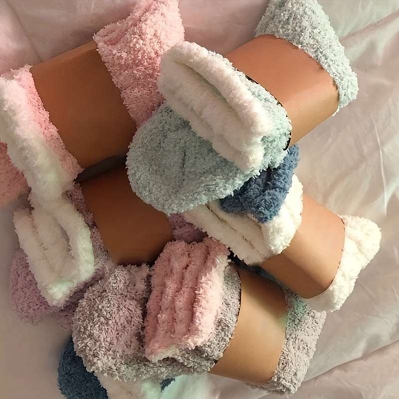 Sock 8 Pairs Random Mixed Colors One Size
