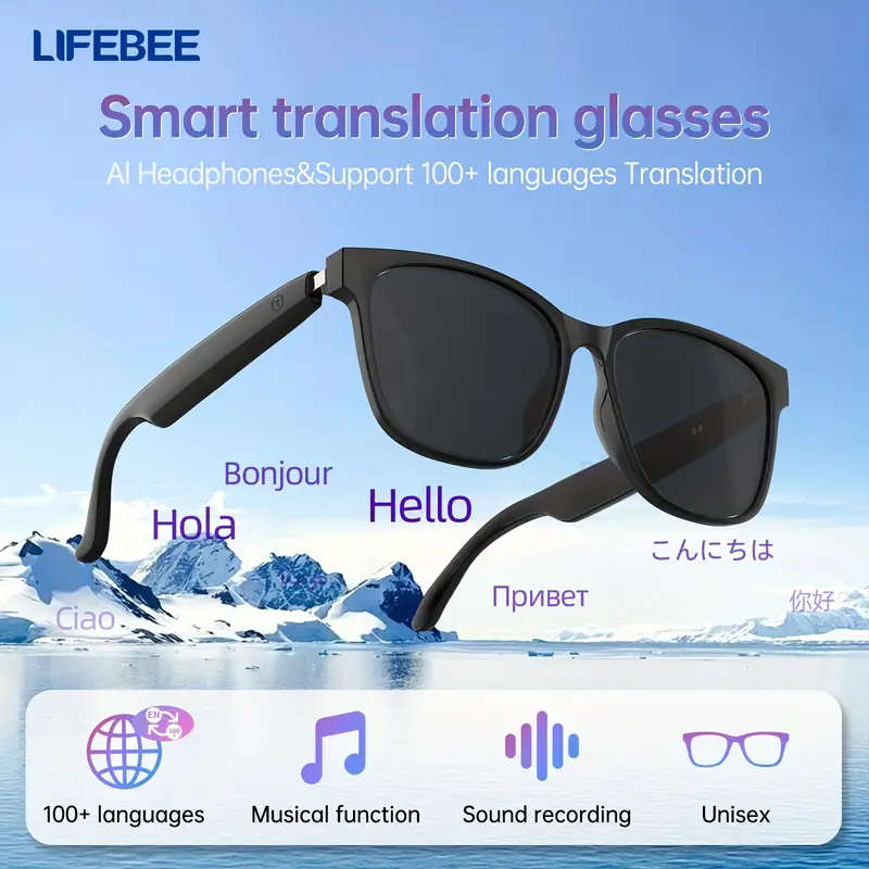 AI Translation Smart Glasses