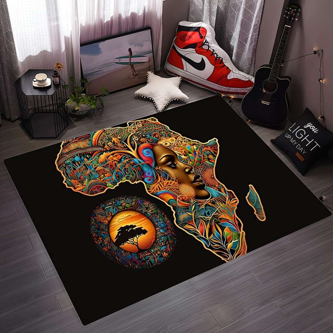 1Pc 31.49x47.24inch 80x120cm Floor Mat