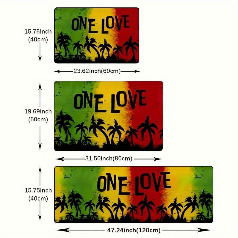 1Pc 59.99x40.01cm Floor Mat