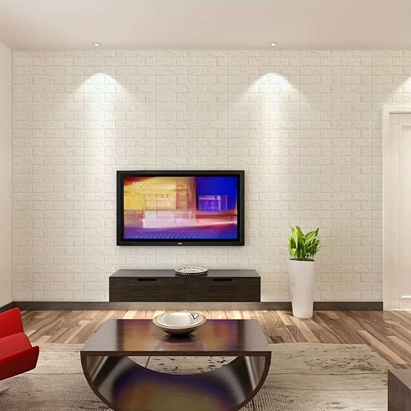 20 PCS 3D Wall Tile Stickers