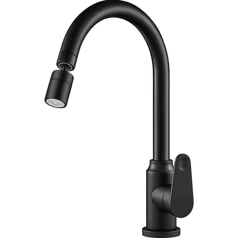 Modern Kitchen Faucet with Swirl- Sprayer