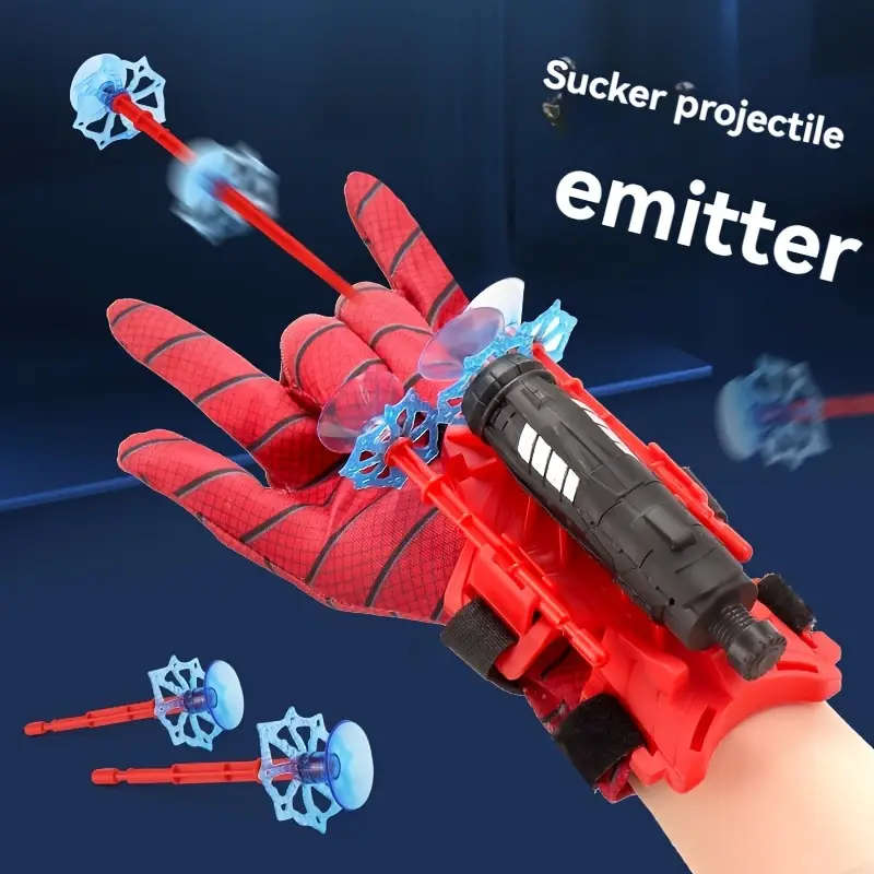 Spider Web Shooting Launcher Glove Set Children's toys
