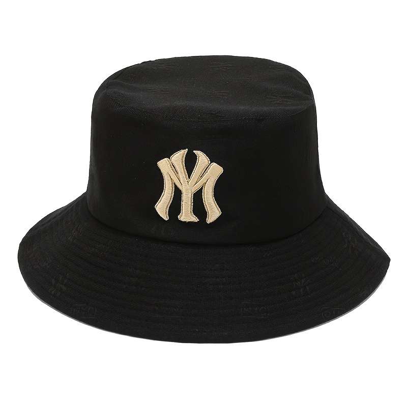 Hat Black Print One Size
