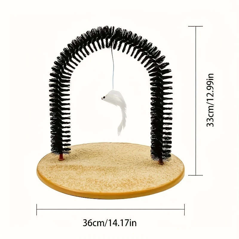 1pc Cat Arch Self Groomer