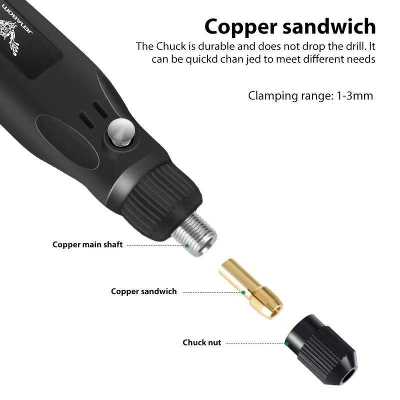 25PC Rechargeable Electric Engraving Tool Set