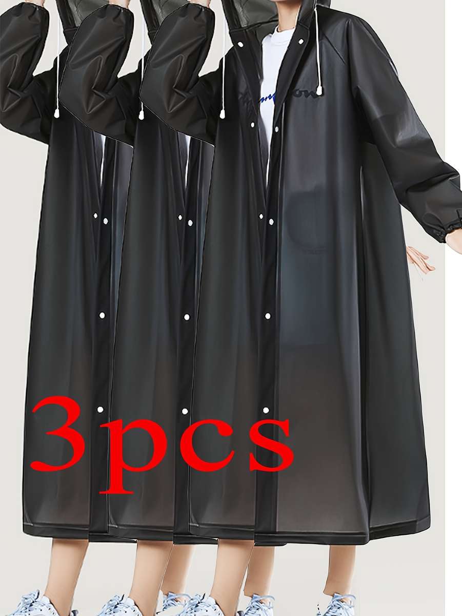 Raincoat Black Size Onesize