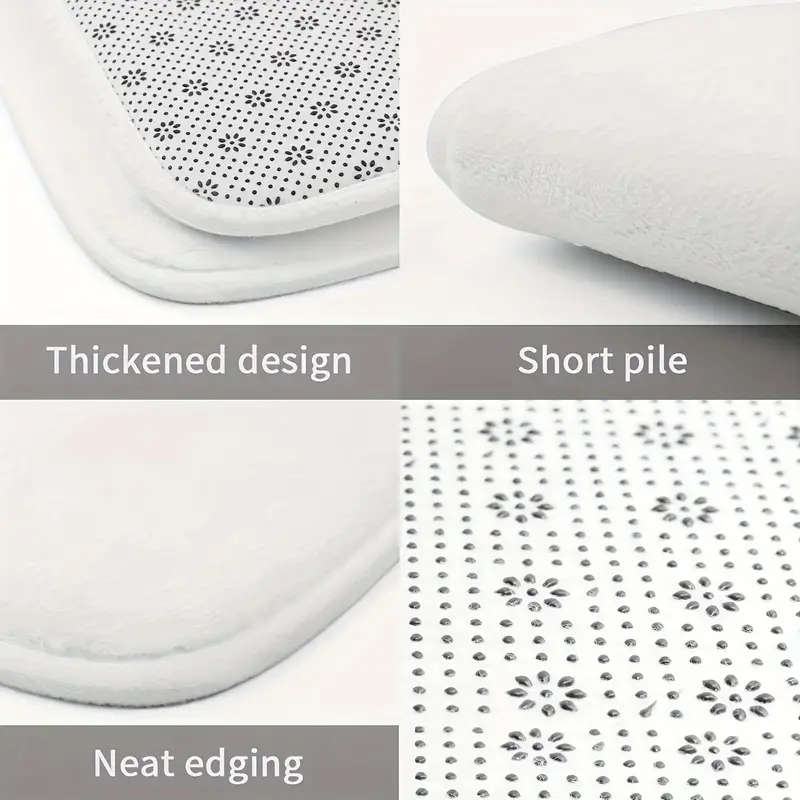 Christmas Winter Bathroom Mat Set 3 Pieces