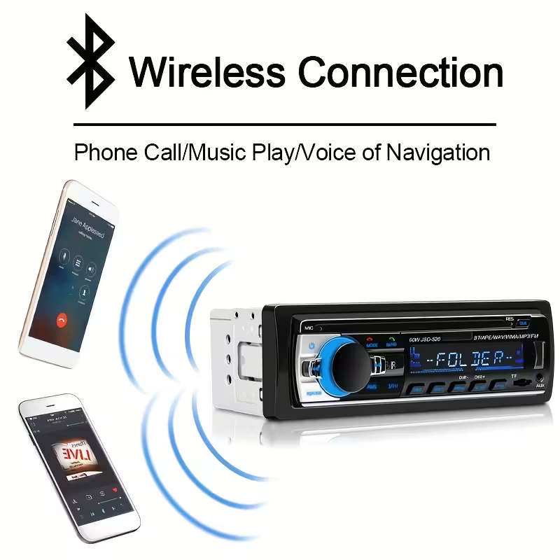 Car Radio MP3 Remote Control Set Multimedia MP3 Player Digital Wireless FM
