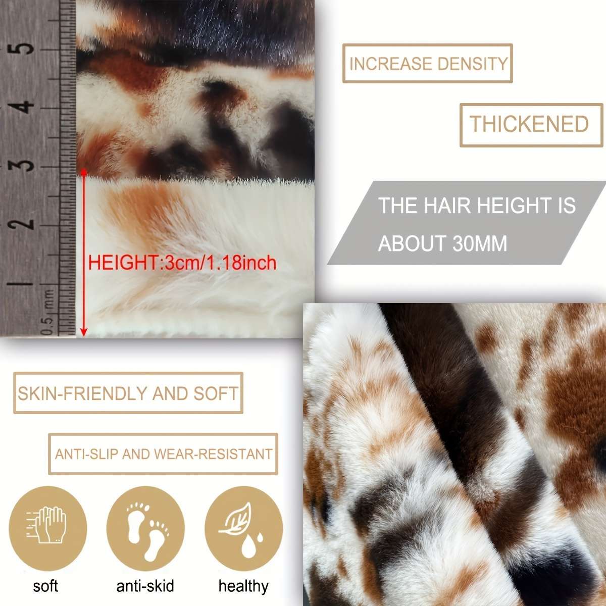 1Pc 23.6x35.4inch 60x90cm Floor Mat