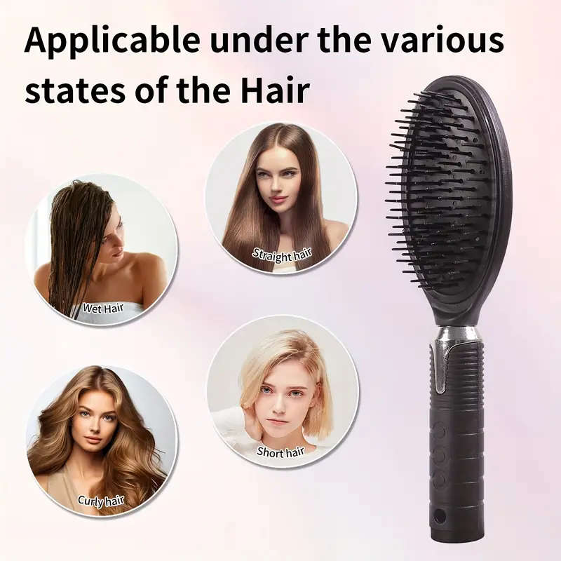 4pcs Unisex Hair Styling Set with Mirror Unscented for All Hair Types Ideal Christmas Gift for Home